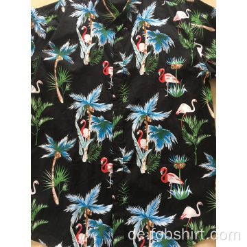 Baumwolldruck Hawaii Shirt Neuseeland